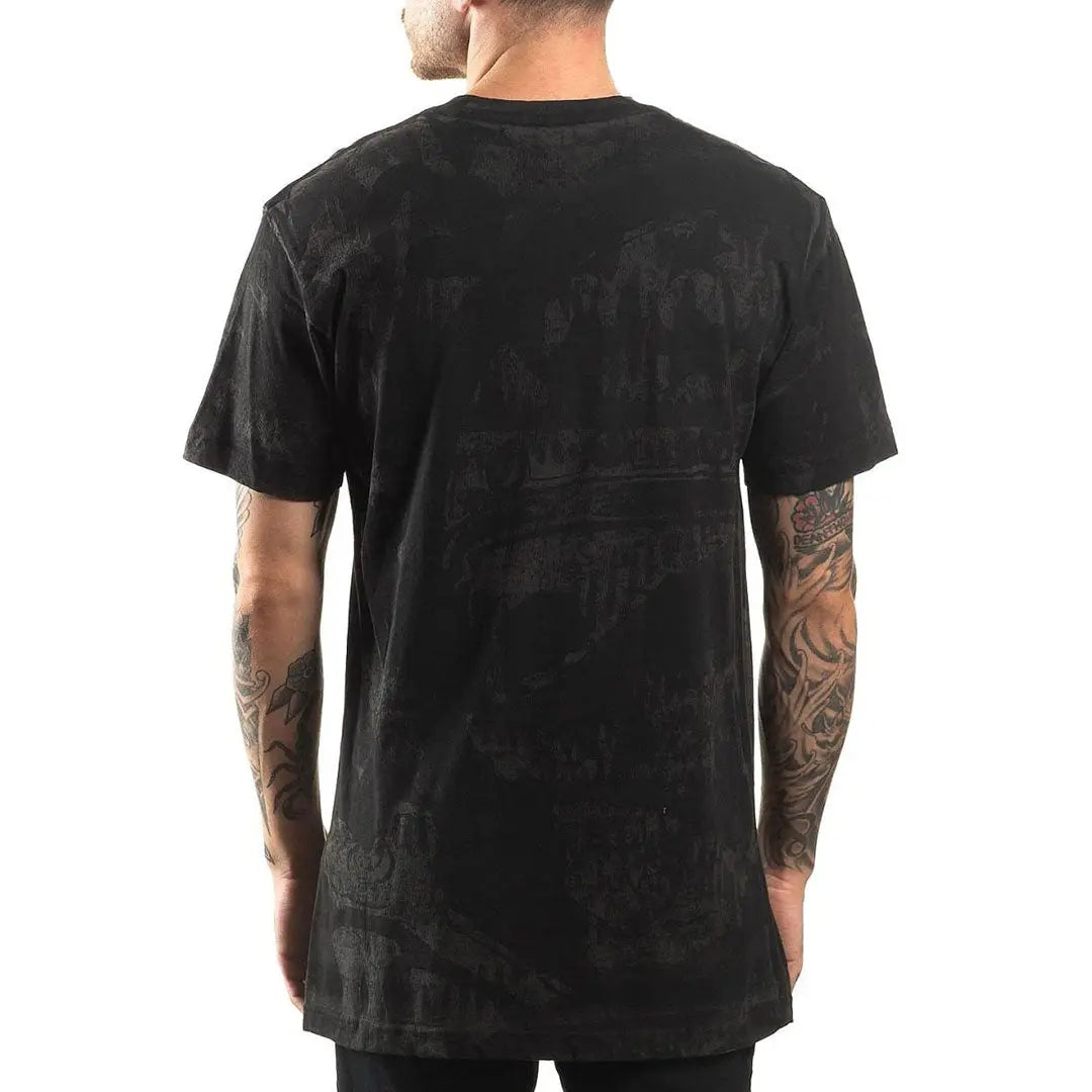 Affliction Men's Drive Speed Short Sleeve T-Shirt - Graphic Tee for Casual Wear, Street Style & Rock Fashion - Perfect for Concerts, Parties & Everyday Outfits