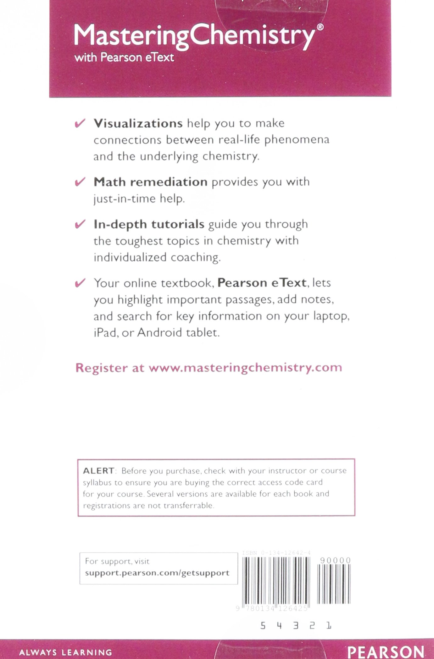Chemistry: A Molecular Approach 4th Edition - Loose-Leaf Textbook with Mastering Chemistry & Pearson eText Access Card - Perfect for College Students & Chemistry Majors - Ideal for Lab Studies & Exam Preparation