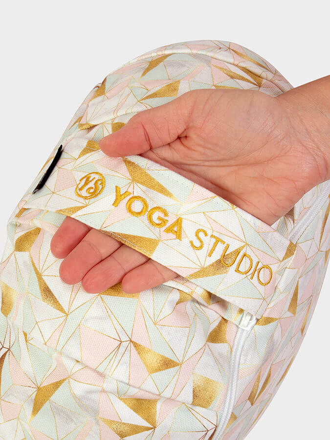 Premium Round Yoga Cushion Cover for Meditation & Home Studio - Soft & Washable EU-Size Bolster Case for Yoga, Zazen & Relaxation at Home