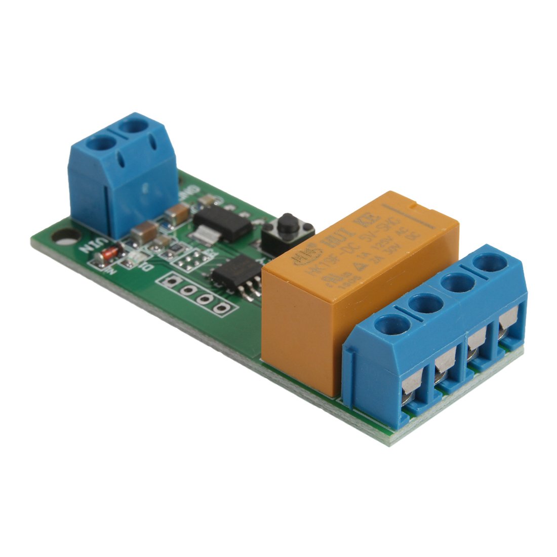 Vanki 5V 6V 9V DC Motor Reverse Polarity Cyclic Timer Switch with Time Repeater & Delay Relay - 1pc for Robotics, DIY Projects, and Automation Control