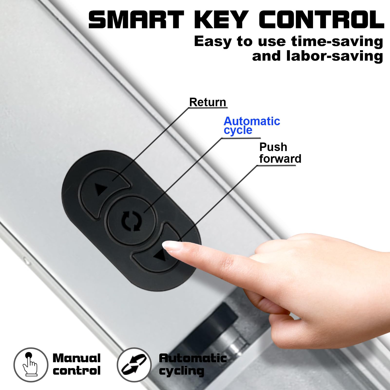 Electric Automatic Can Crusher Wall Mounted - Heavy Duty Can Smasher for 12oz & 16oz Aluminum Cans (Soda, Beer, Seltzer) & Plastic Bottles - Perfect for Recycling, Kitchen, Garage, or Home Bar - Great Housewarming Gift for New Homeowners