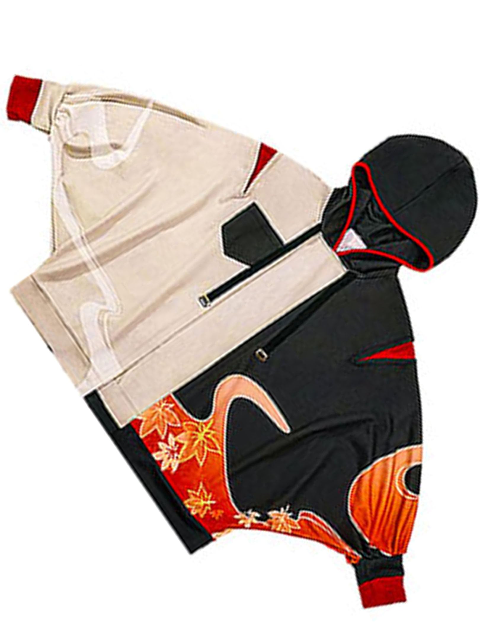 Genshin Impact Kaedehara Kazuha 3D Printed Hoodie & Pants Set - Anime Cosplay Costume, Casual Wear for Conventions & Gaming Fans