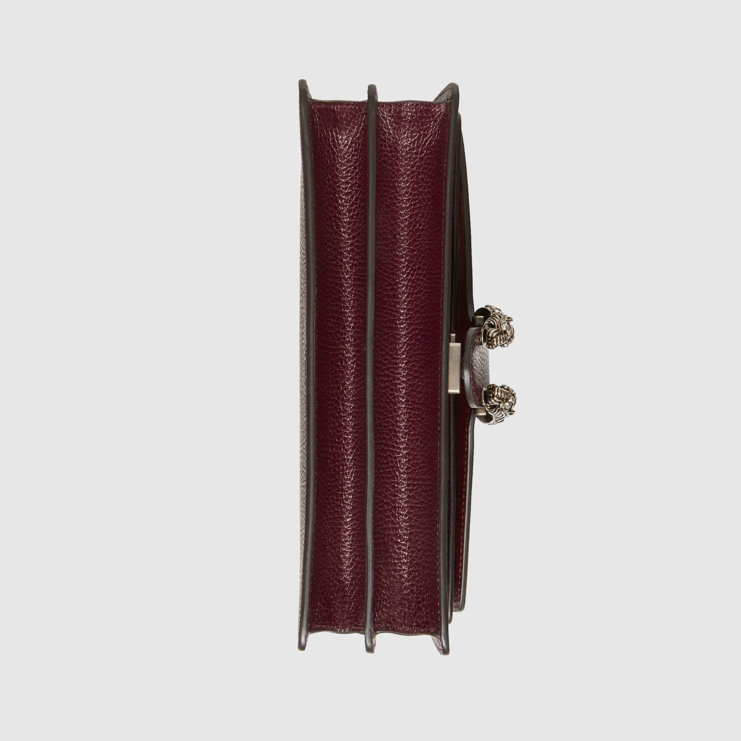 Gucci Dionysus Small Shoulder Bag - Burgundy Leather Crossbody Purse for Women | Fashion Luxury Handbag for Party, Date Night & Everyday Use