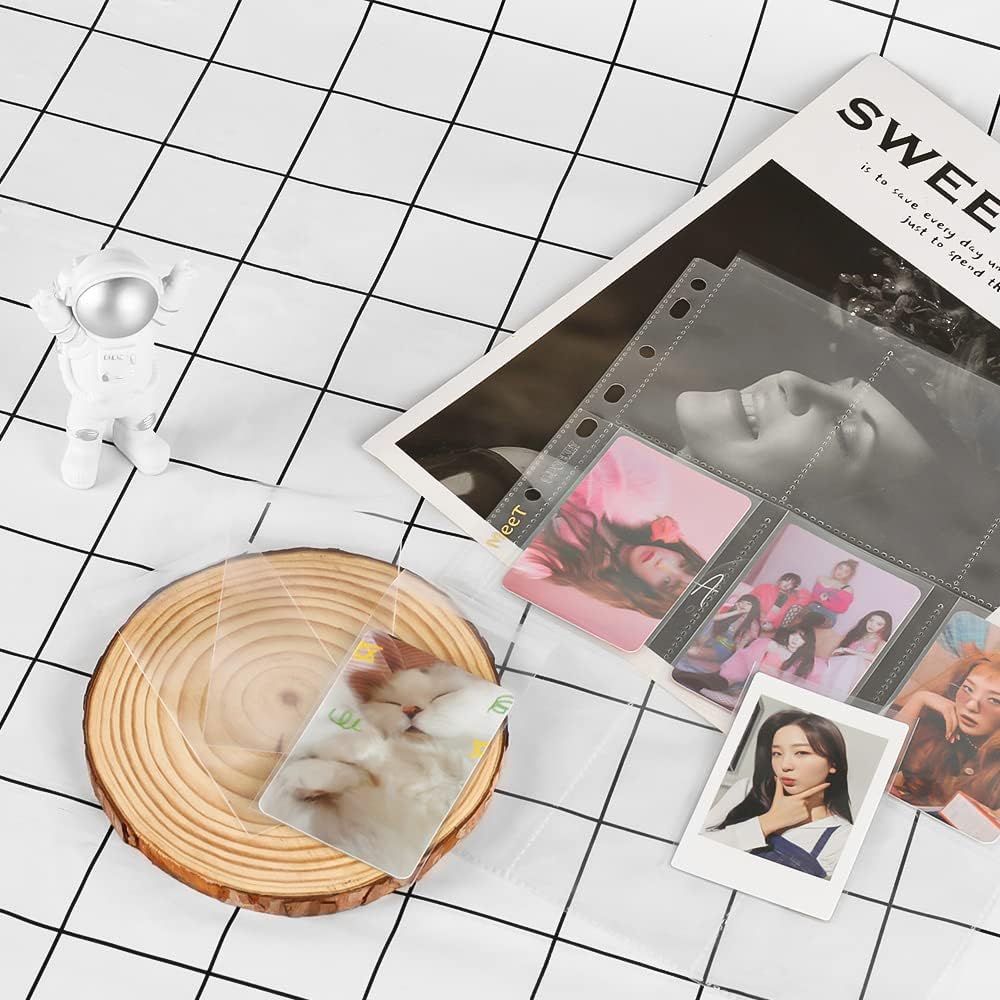 100 Packs Premium 200 Microns Kpop Photocard Sleeves - Sealable & Acid-Free for Collectors - Perfect for BTS, Blackpink, and Kpop Album Card Protection