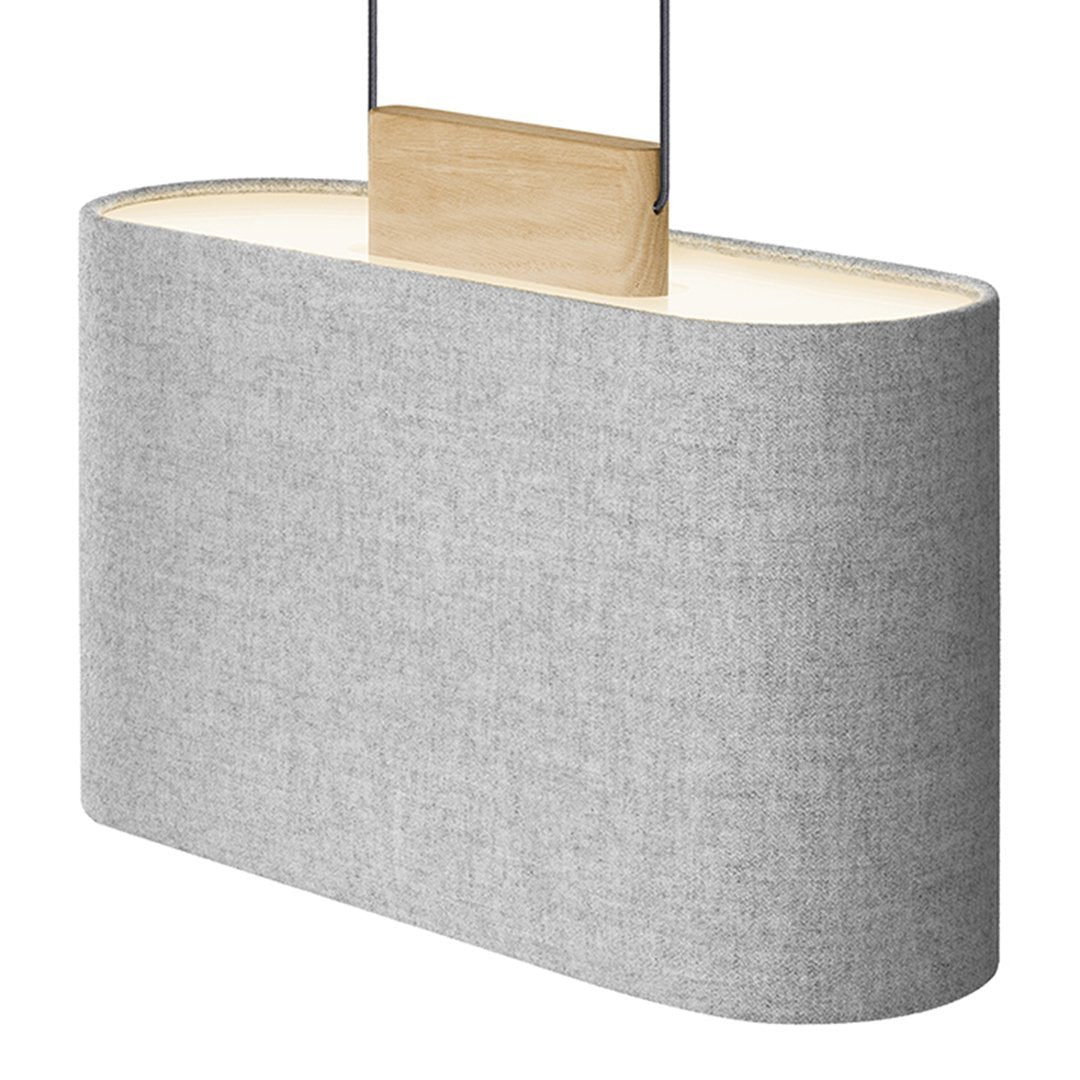Brad Ascalon Belmont Pendant Pablo - Modern Minimalist Glass Pendant Light for Dining Room, Kitchen Island & Bedroom Lighting