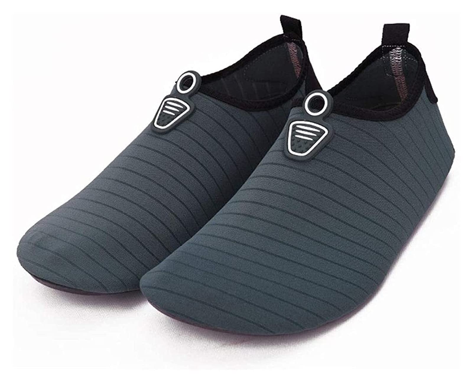YIWANGO Thick-Soled Anti-Slip Water Shoes for Men & Women - Quick-Drying Beach Shoes for Snorkeling, Diving, Swimming & Outdoor Activities - Perfect for Holiday Travel, Treadmill & Water Sports