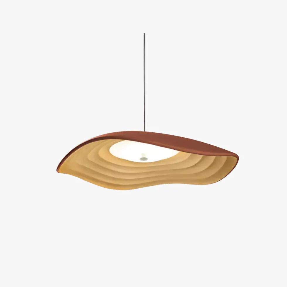 Modern Wavy Resin Pendant Light - Stylish Dining Room Ceiling Lamp for Kitchen Island, Breakfast Nook & Contemporary Home Decor