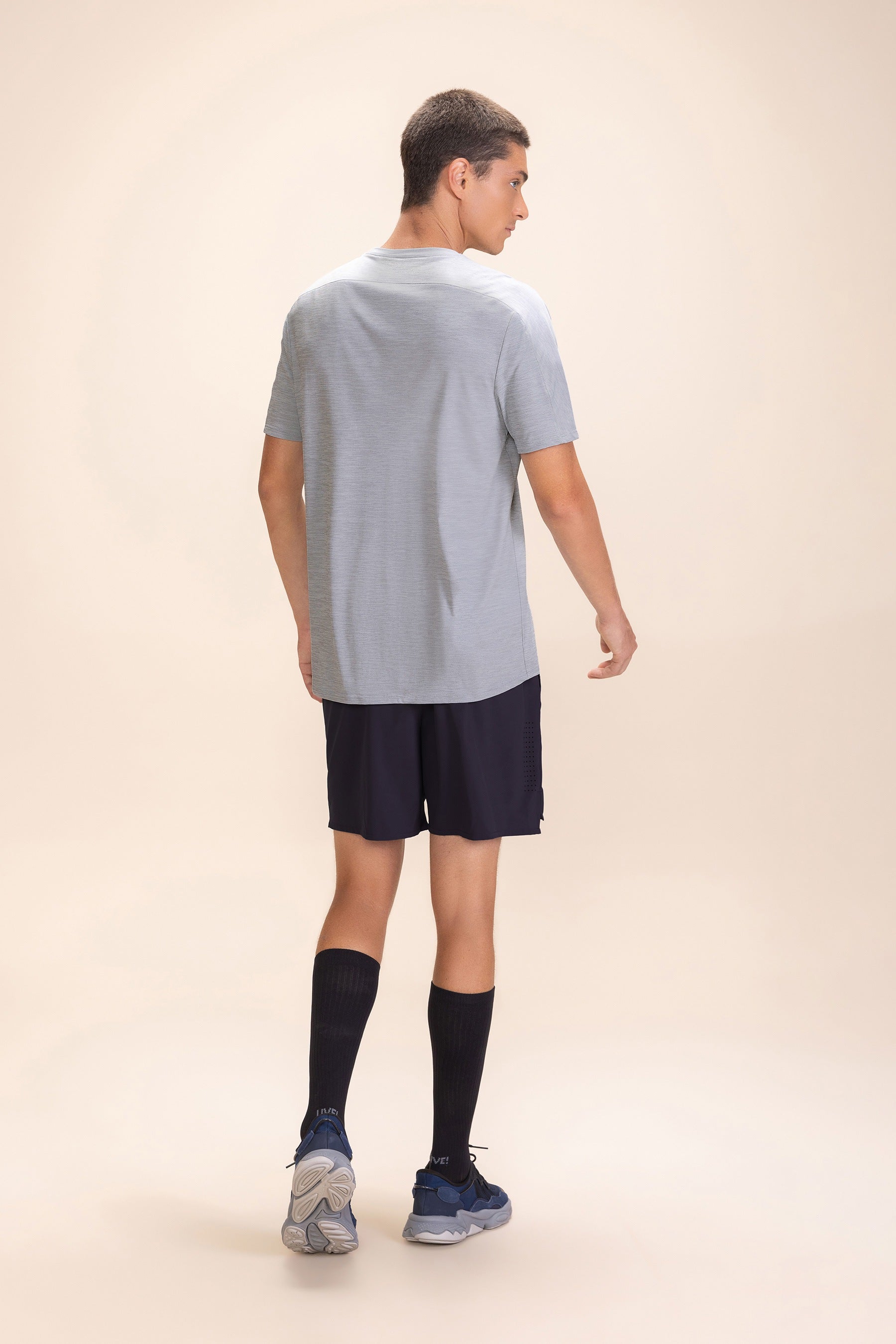 Comfy Merged Stay Men's T-Shirt - Soft Cotton Casual Tee for Everyday Wear | Perfect for Work, Gym & Relaxation