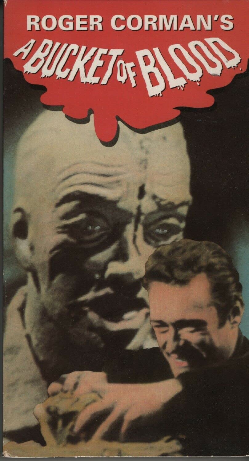 A Bucket of Blood [VHS] - Classic Horror Movie for Collectors - Perfect for Halloween Movie Nights & Vintage Film Enthusiasts