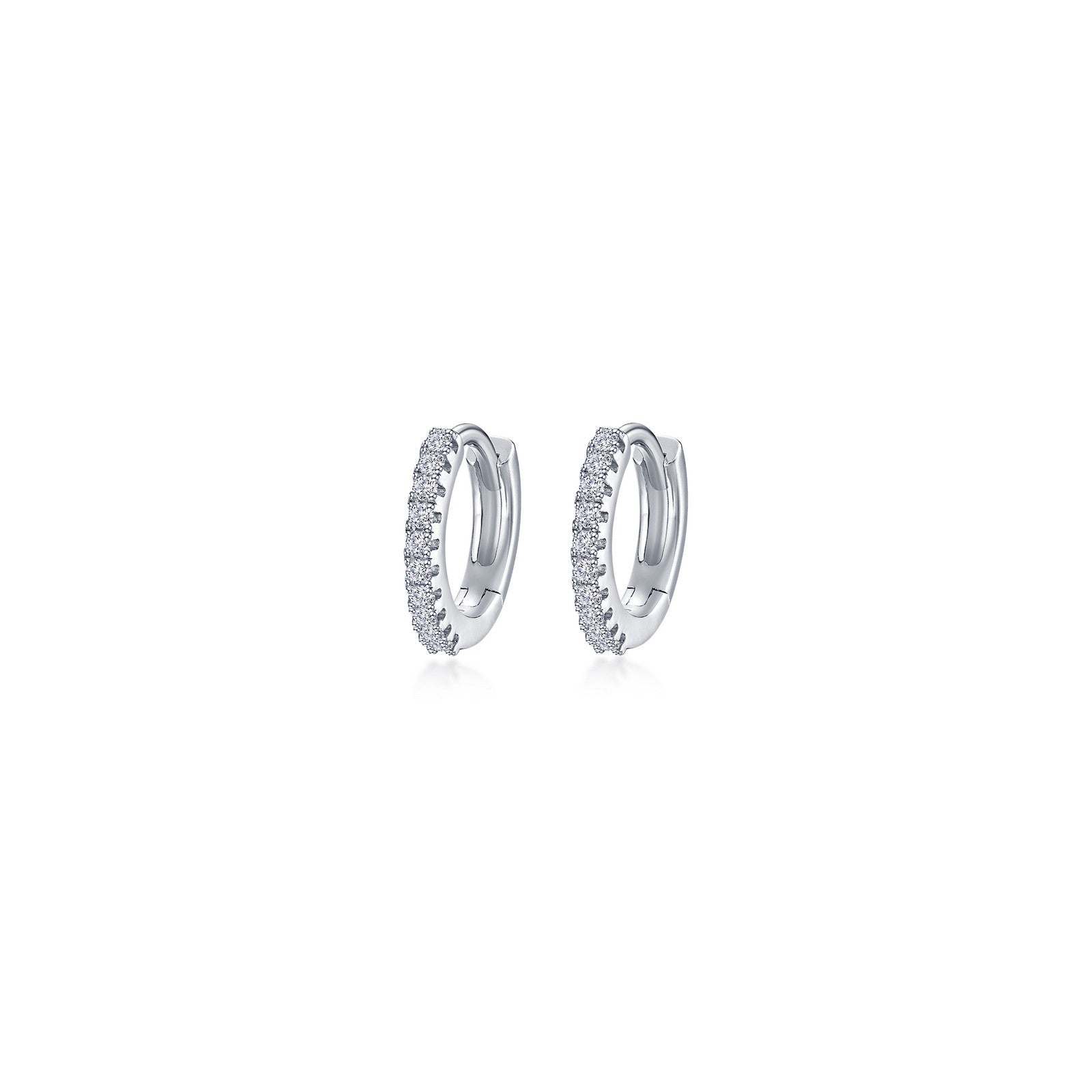 13.5mm Huggie Hoop Earrings for Women - Gold Plated Small Hoop Earrings - Minimalist Dainty Everyday Jewelry - Perfect for Work, Date Night & Gifts