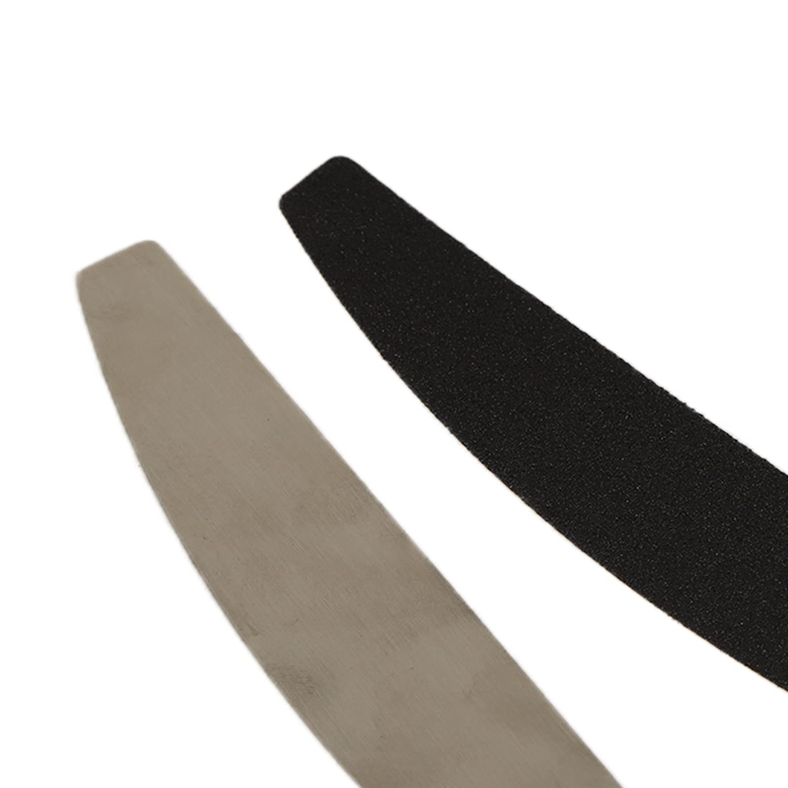 Professional Stainless Steel Nail Files with Sticky Base - Durable Emery Boards for Beginners & Experts - Perfect for Nail Salons, Home Manicures & DIY Nail Care