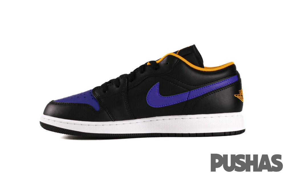Air Jordan 1 Low 'Lakers' Sneakers 2022 Edition - Men's Basketball Shoes for Streetwear & Casual Style