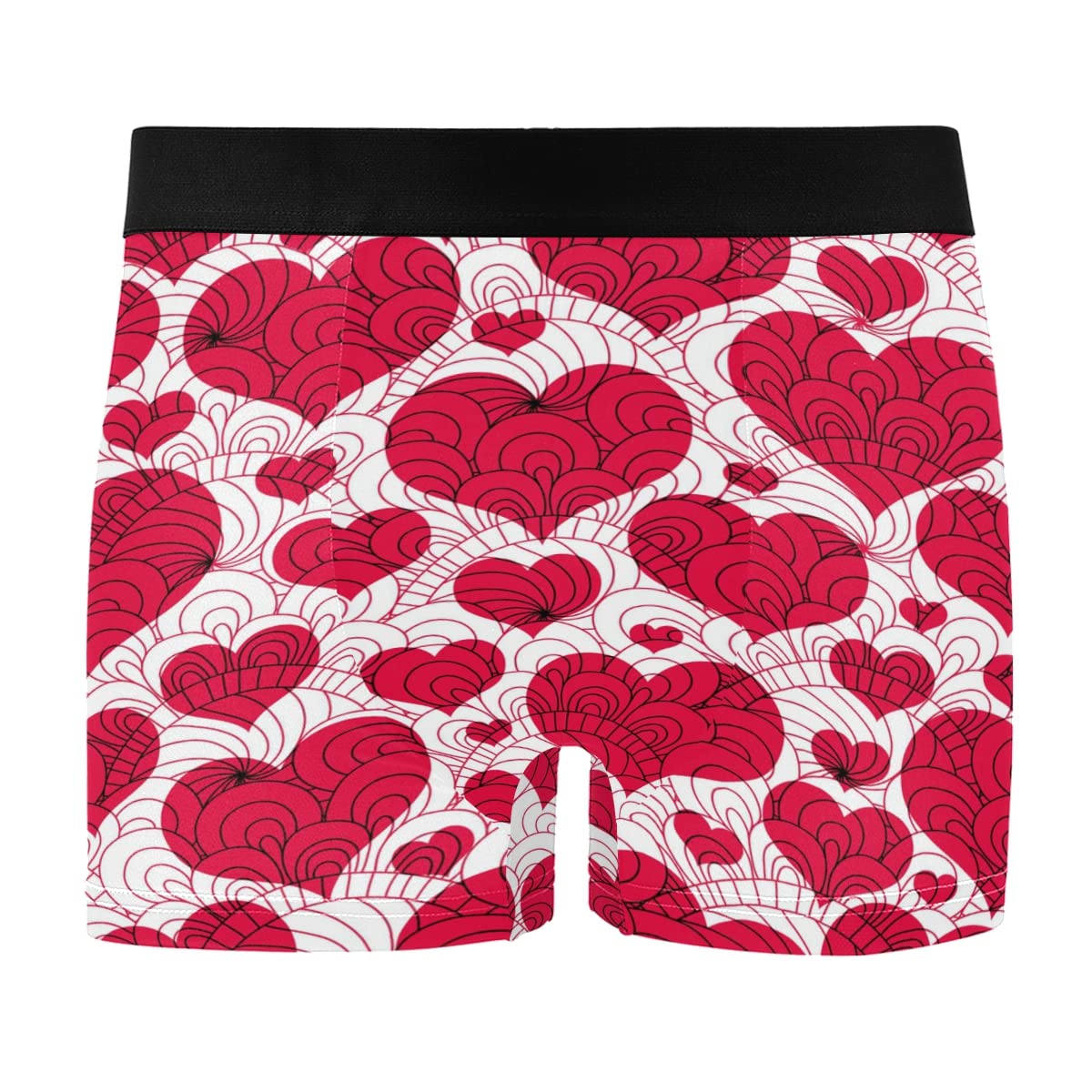 Valentine's Day Men's Boxer Briefs - Soft, Comfortable Underwear for Him - Perfect for Gifts, Holidays & Everyday Wear