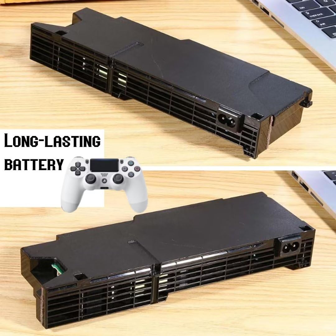 Original Power Supply Unit Replacement for Sony PS4 CUH-1215A/1215B/12XX Series - JEM&JULES N14-200P1A ADP-200ER 4 Pin AC Adapter - Perfect for Gaming, Home Entertainment & PS4 Console Repair