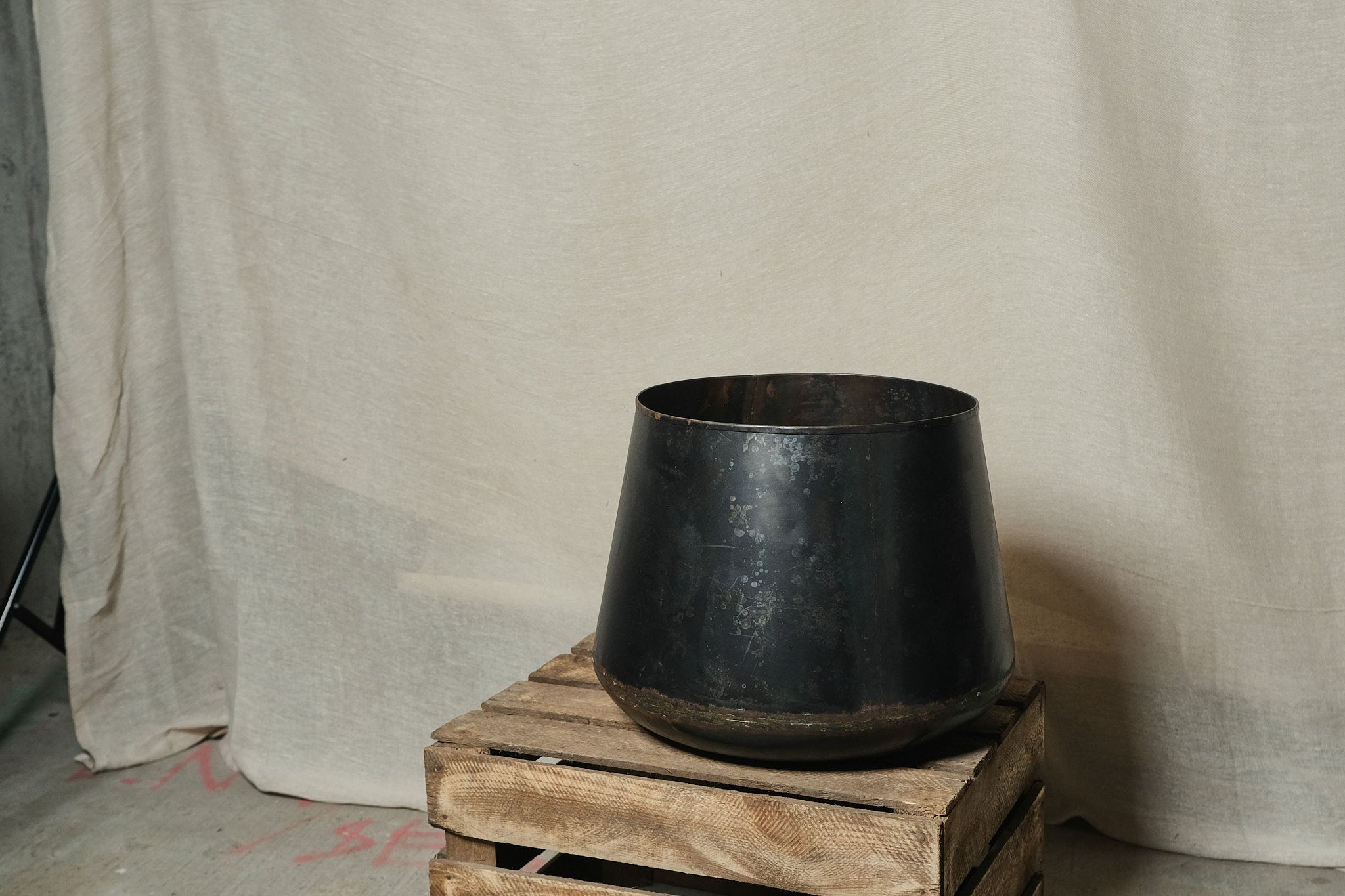 Vintage Reclaimed Iron Pot - 15