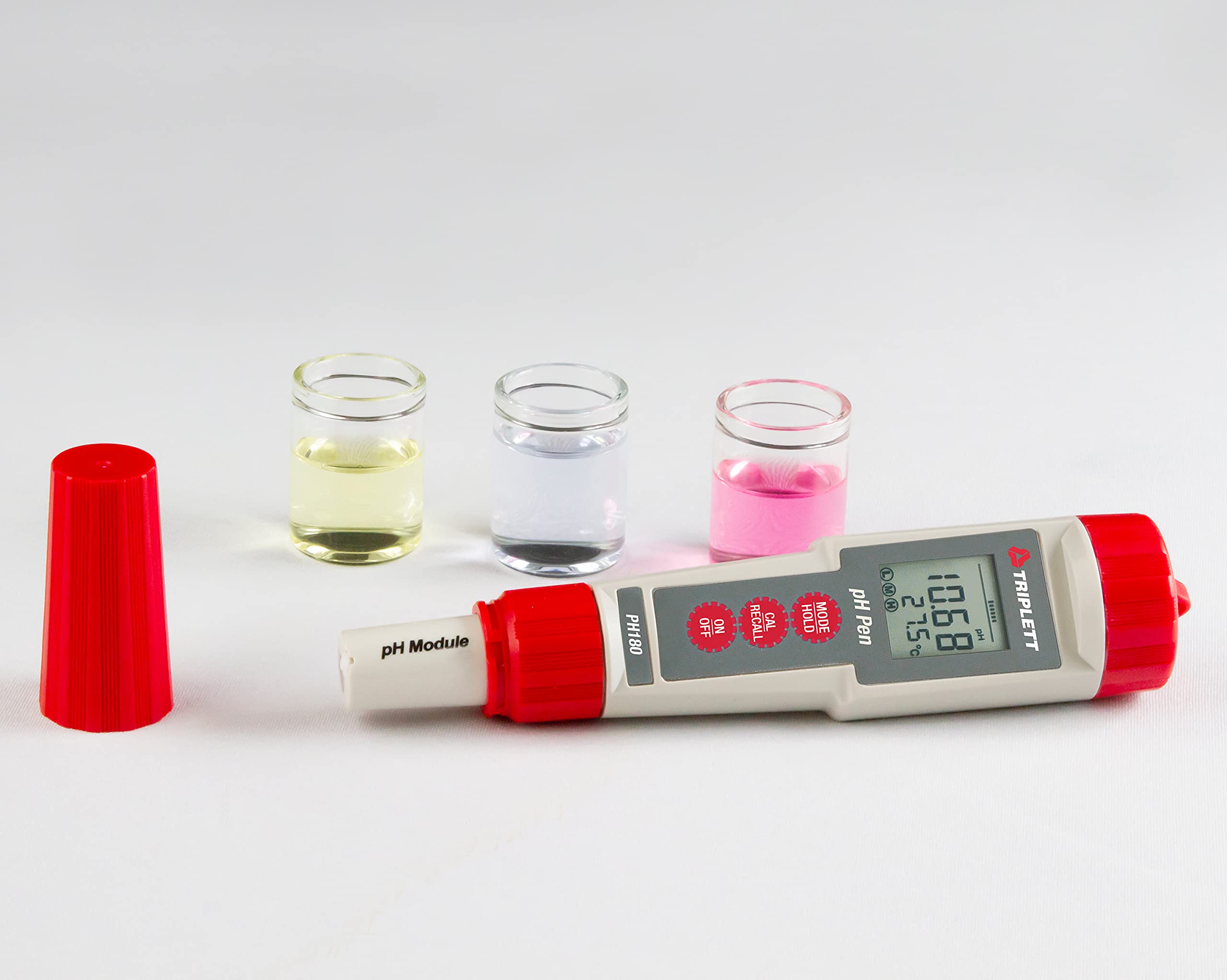 Triplett PH180 Waterproof Digital PH Tester Pen - 0-14 pH Range for Pool, Aquarium, Hydroponics & Drinking Water Testing