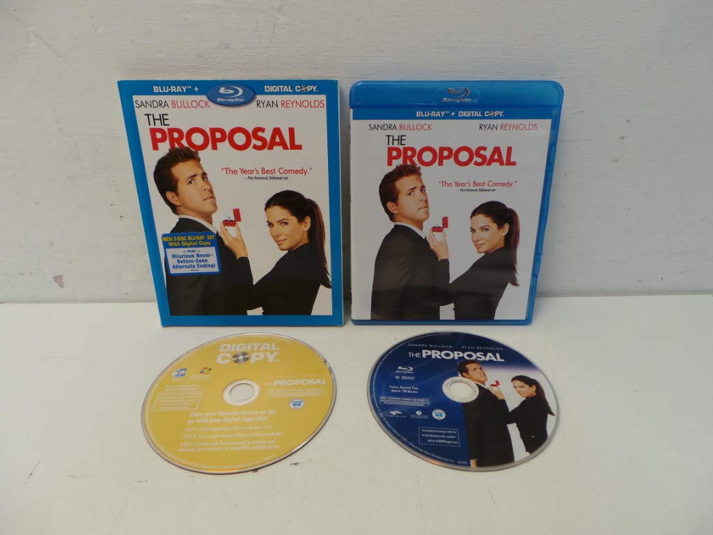 The Proposal (Blu-ray + Digital Copy) - Romantic Comedy Movie for Date Nights & Family Movie Nights