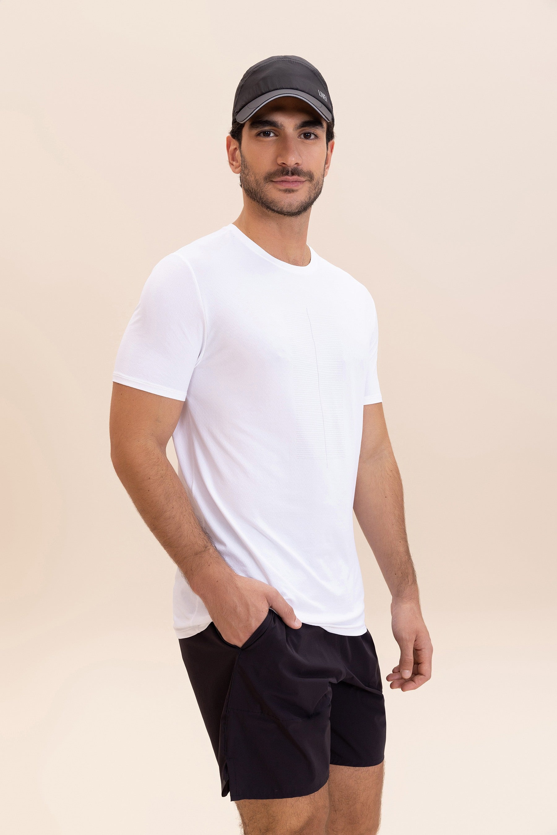 Comfy Dash Men's T-Shirt - Soft Cotton Casual Short Sleeve Tee for Everyday Wear, Gym & Outdoor Activities