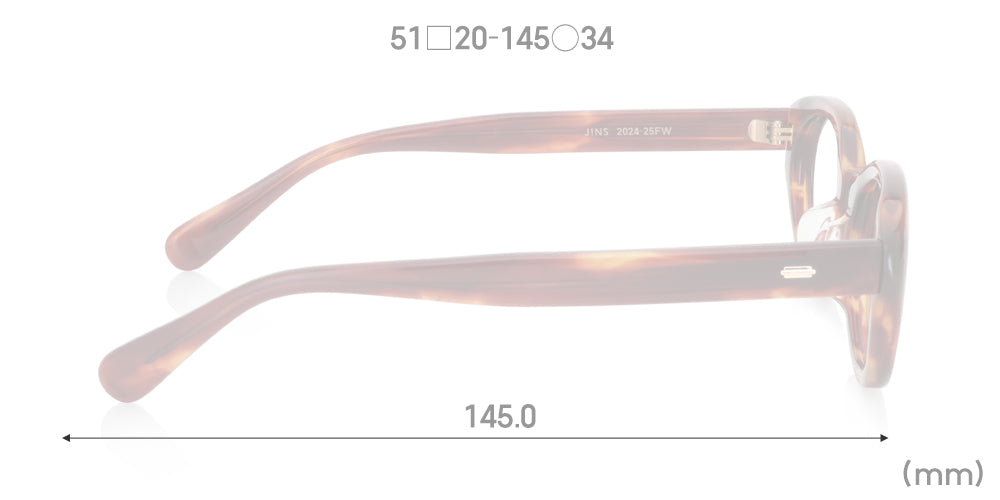 JINS TODAY 24WI 106 286 - Stylish & Comfortable Eyeglasses for Men & Women | Perfect for Reading, Working & Daily Wear