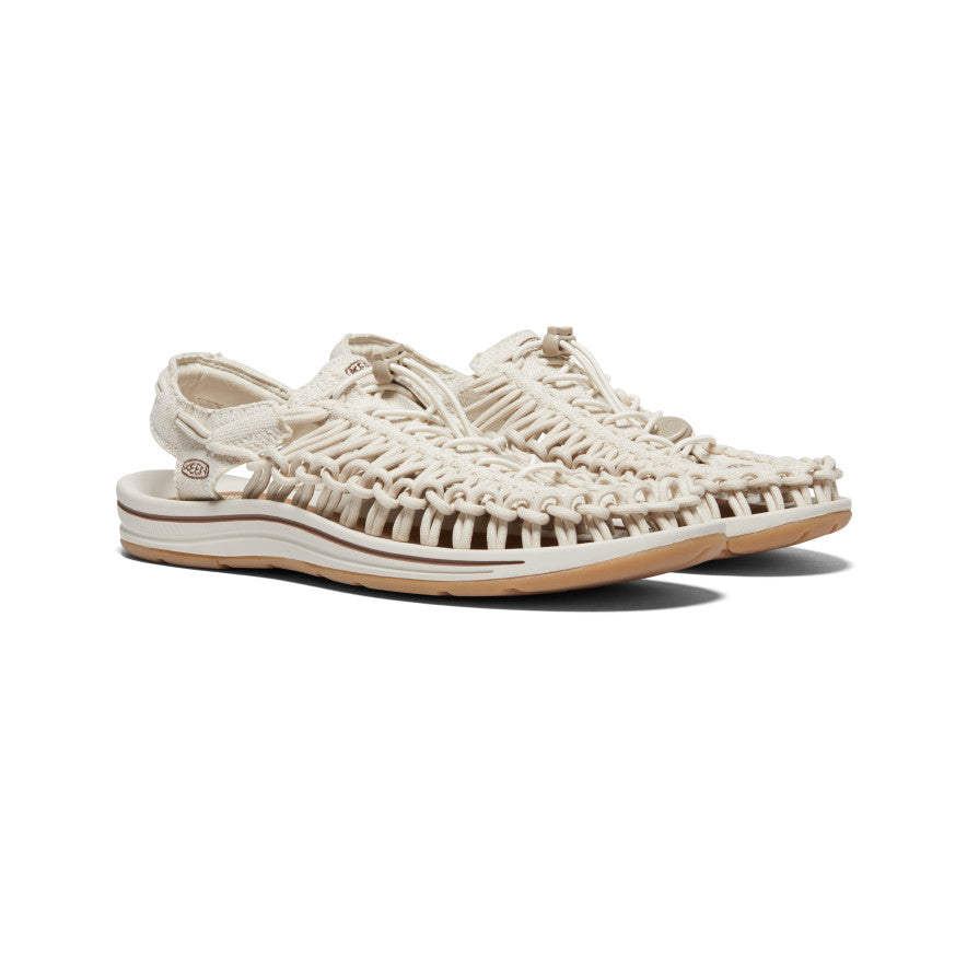 UNEEK Men's Canvas Shoes - Natural Canvas/Birch - Comfortable & Stylish Casual Footwear for Walking, Travel & Everyday Wear