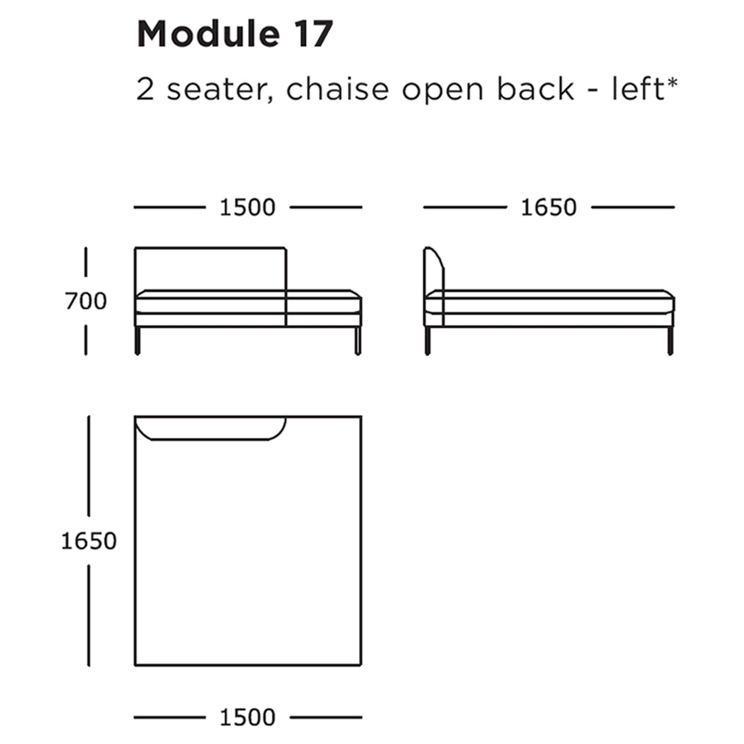 Modular Sofa Set - 17 & 23 Piece Configurable Sectional Couch for Living Room, Lounge & Home Theater Seating