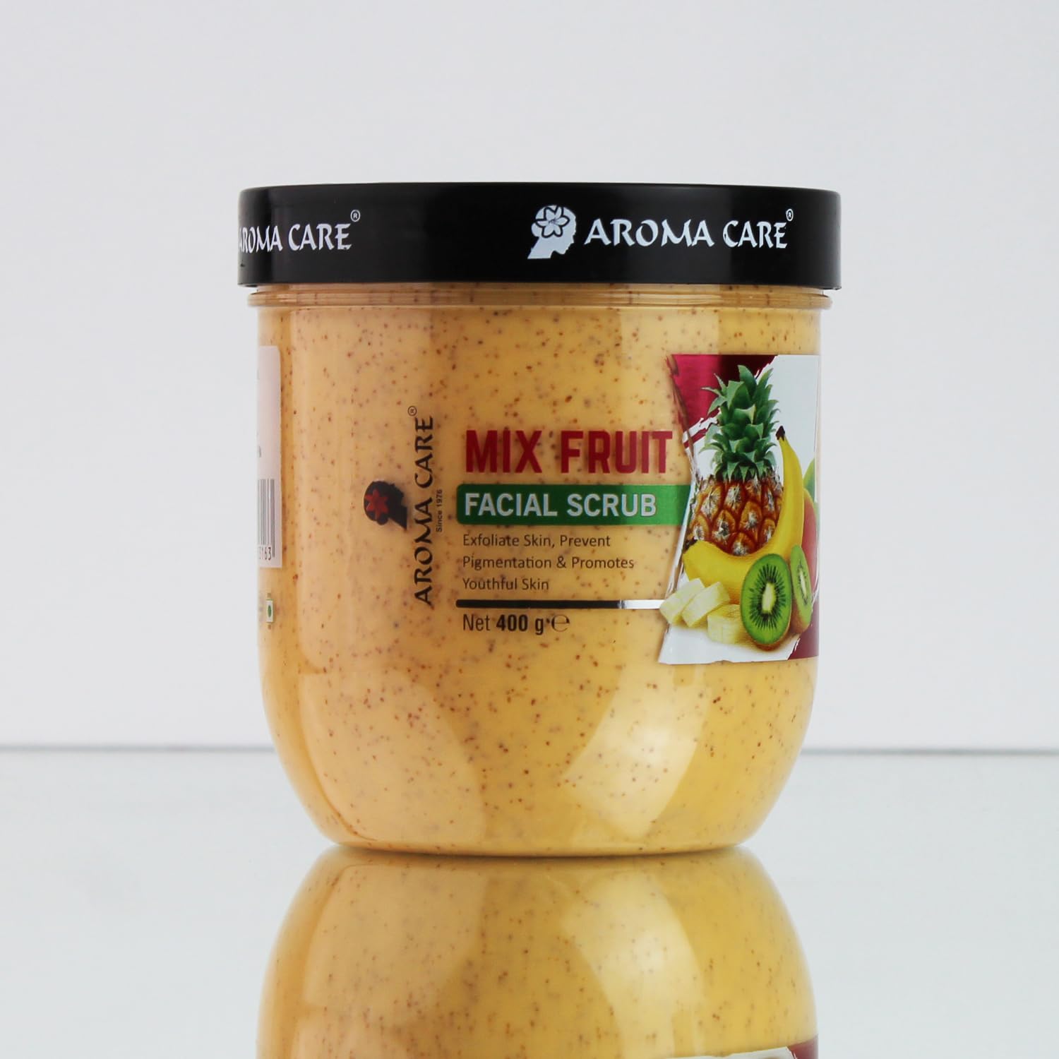 Natural Aroma Care Mix Fruit Facial Scrub - Exfoliating & Brightening Face Wash for Glowing Skin | Perfect for Daily Skincare Routine & Spa Day at Home