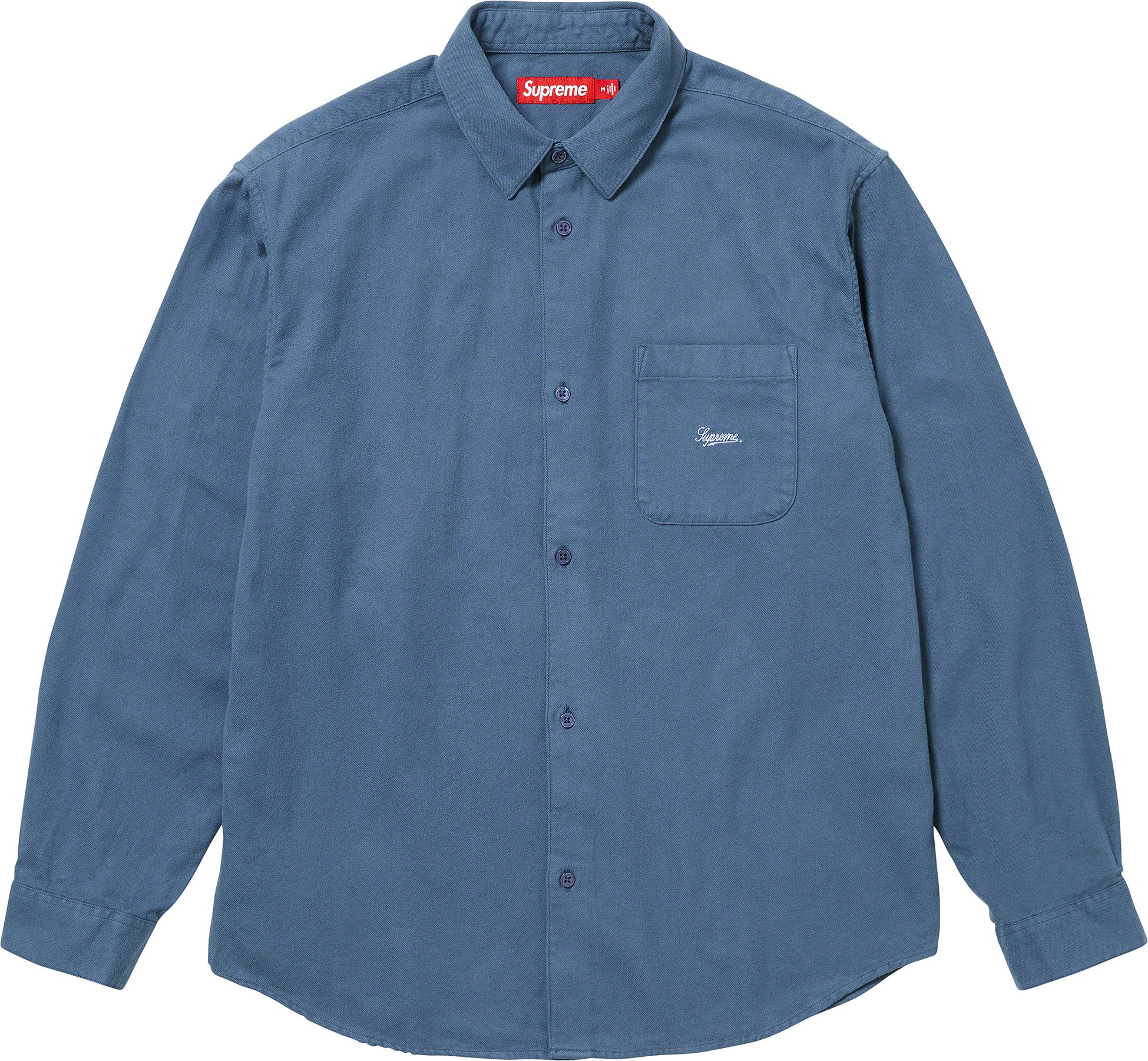 Supreme Flannel Shirt for Men - Dark Slate Plaid Long Sleeve Button Down Shirt | Casual Fall Winter Wear, Outdoor Camping & Street Style Fashion
