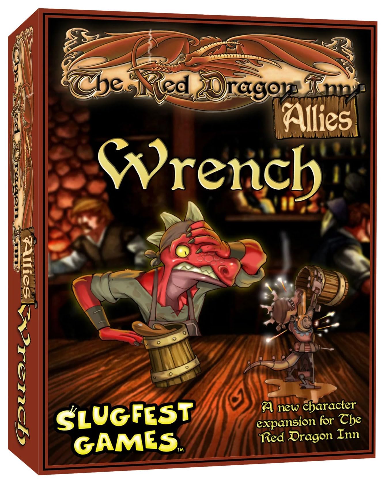 Red Dragon Inn: Allies Wrench Card Game - Strategic Fantasy Drinking Game for Game Nights & Parties