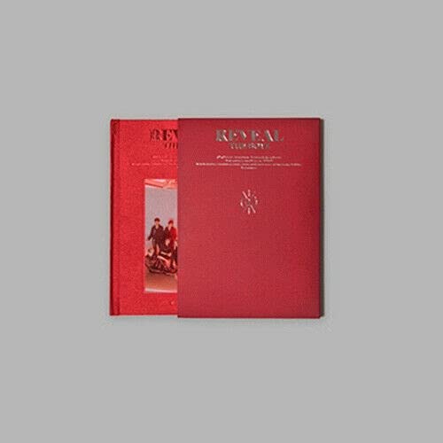 THE BOYZ [REVEAL] 1st Album [WOLF] Version 1 - K-POP CD with 112p Photo Book, Postcard, Film Photo Card, Selfie Card & Scratch Fortune Card | Sealed with Tracking Number | Perfect for K-POP Collectors & Gift Giving