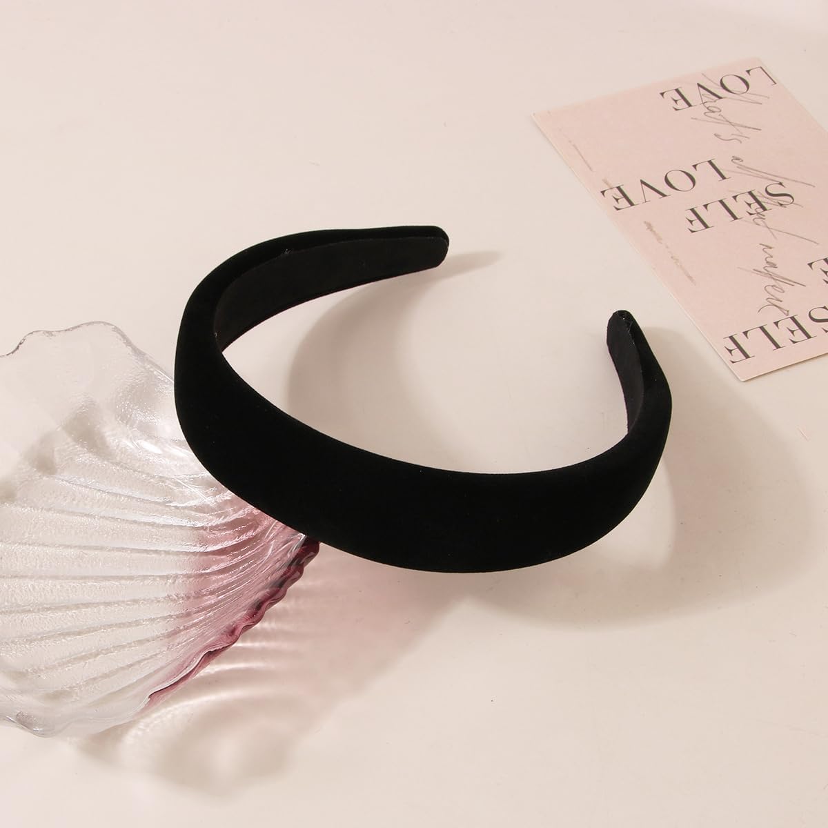 WAHHSON Women's Headbands - Satin Silk Hair Bands with Frill Trim for Girls & Women | Elegant Hair Accessories for Work, Parties, Weddings & Everyday Wear