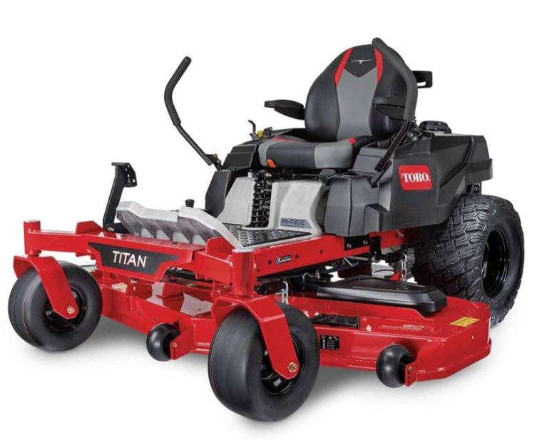 Toro 75316 60-Inch TITAN® Zero Turn Lawn Mower with MyRIDE® Suspension System - Perfect for Large Yards and Commercial Landscaping