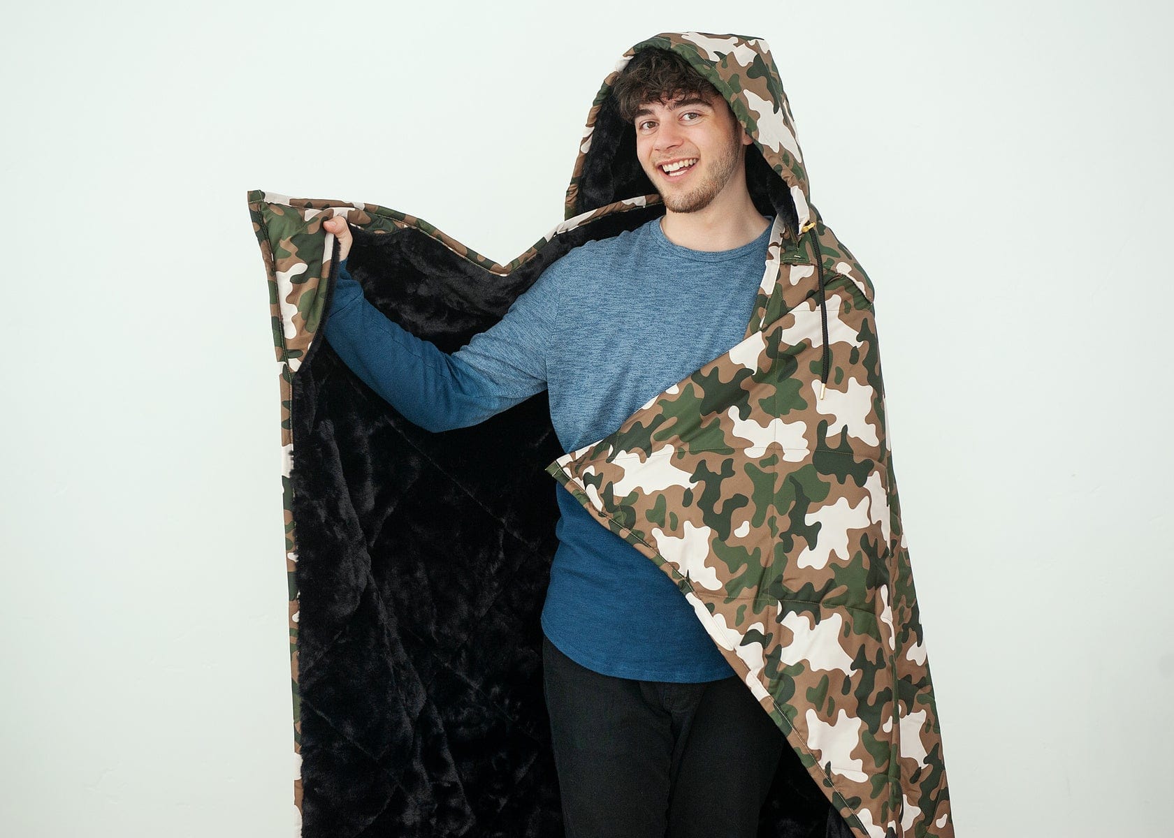 Camo Everywhere Blanket - Soft, Lightweight & Versatile Travel Blanket for Camping, Picnics, and Outdoor Adventures
