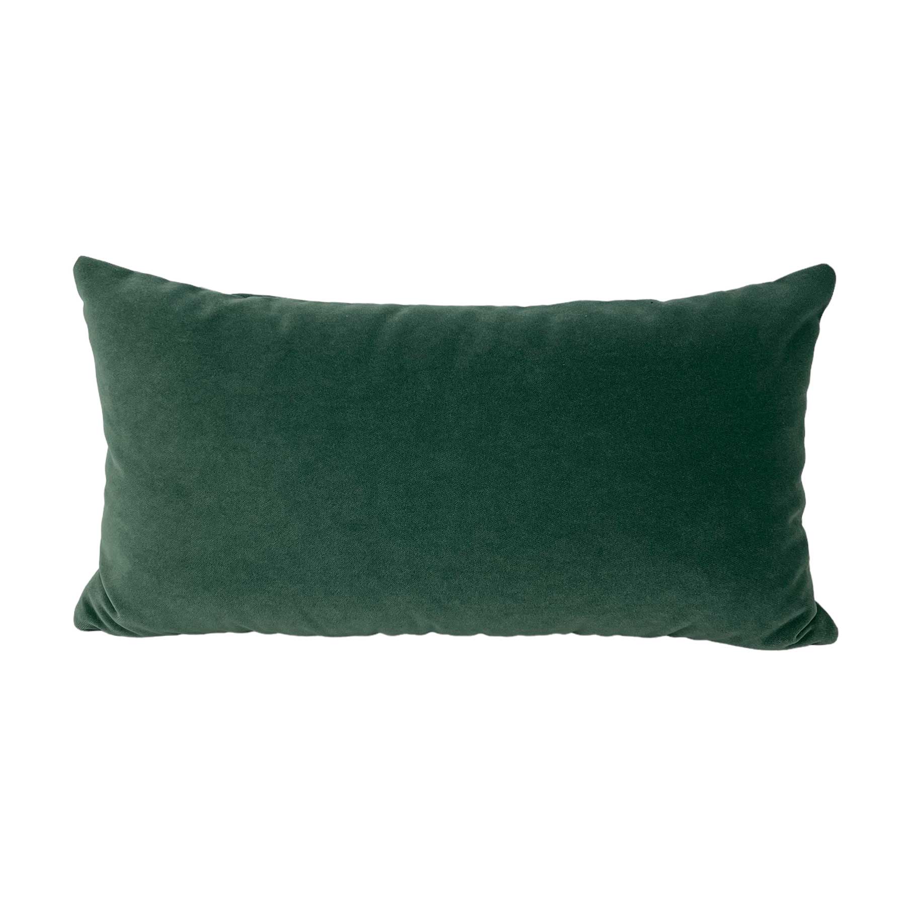 Valentina Velvet Mineral Lumbar Pillow 12x22 - Soft Support Cushion for Office Chair, Sofa & Bed - Perfect for Back Pain Relief & Home Decor