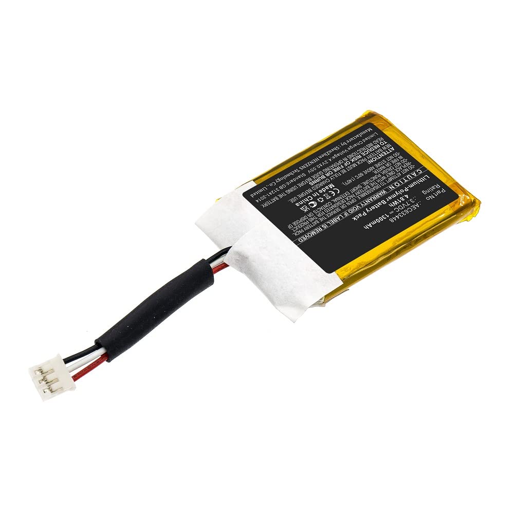 Synergy Digital Replacement Battery for Skullcandy AEC633448 Speaker - 3.7V 1300mAh Li-Polymer Battery | Perfect for Outdoor Parties, Travel & Home Audio Systems