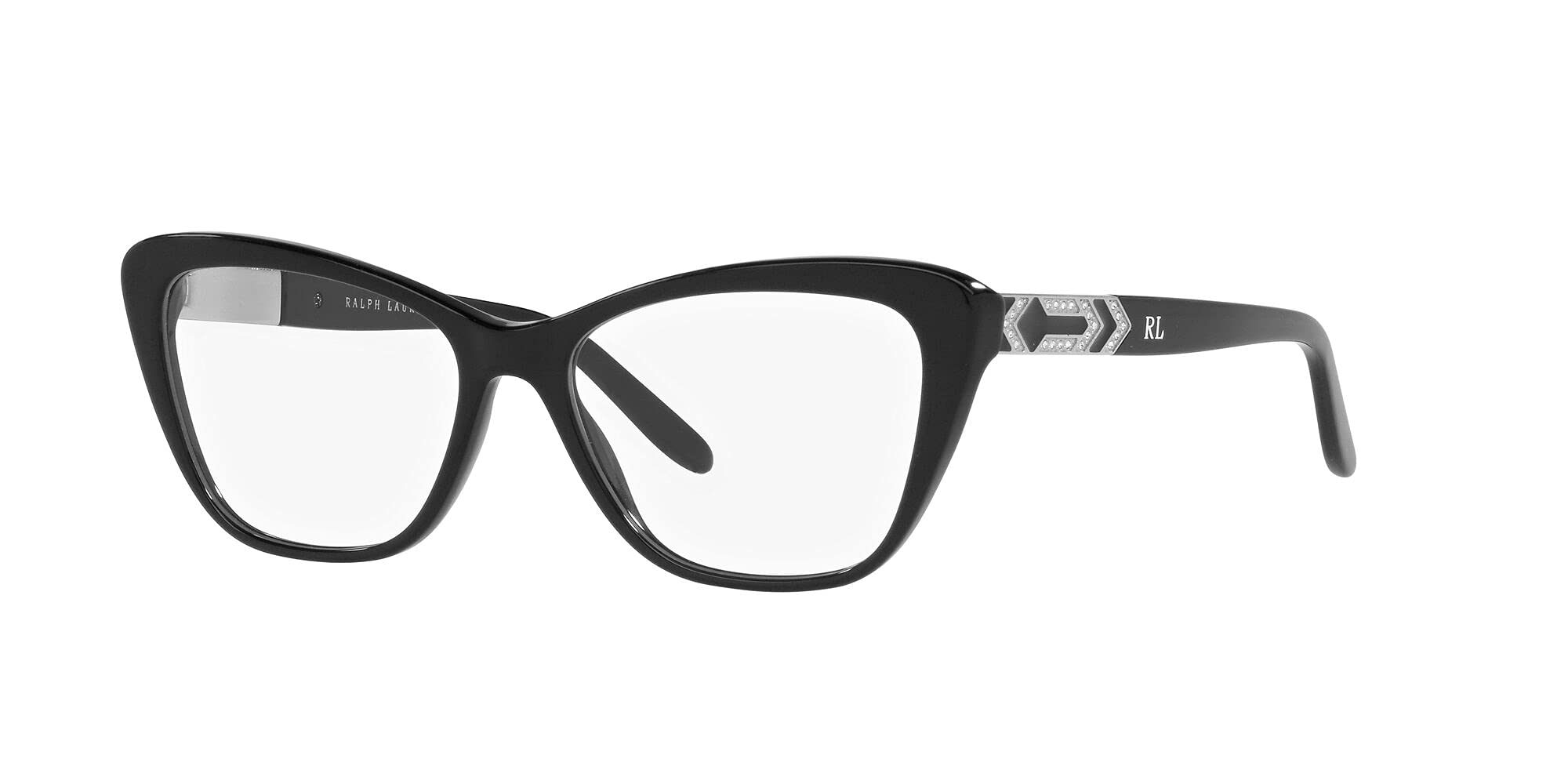 Ralph Lauren Women's RL6217B Butterfly Prescription Eyeglass Frames | Stylish & Lightweight for Work, Reading & Everyday Wear