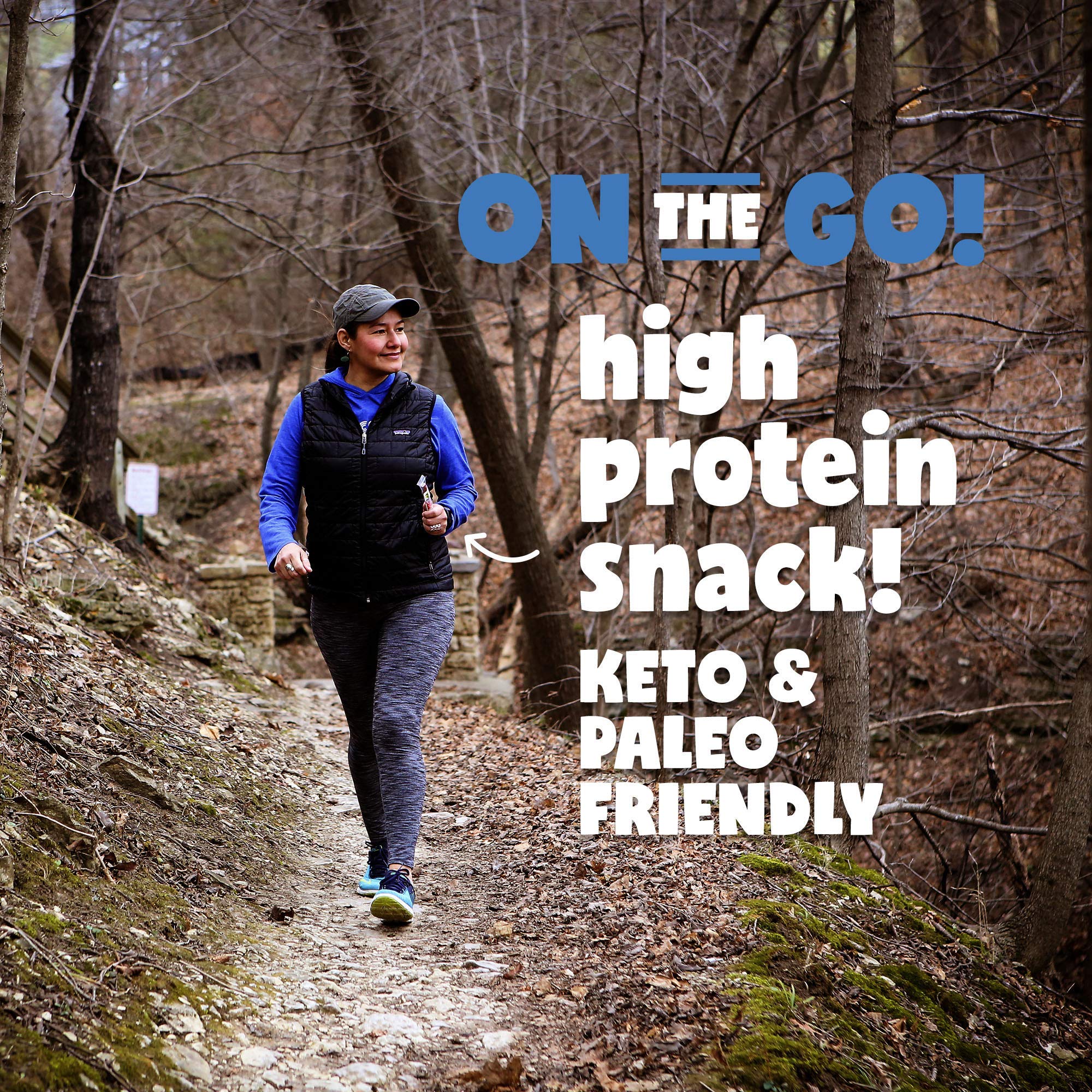 Sugar-Free Beef Jerky Variety Pack - 72 Count (24 Original, 24 Chimichurri, 24 Jalapeno) | 100% Grass-Fed, Non-GMO, High Protein, Low Calorie | Paleo, Keto & Whole30 Approved | No Nitrates, Gluten, Soy, MSG, Dairy or Nuts | Perfect for Hiking, Travel & Healthy On-the-Go Snacking
