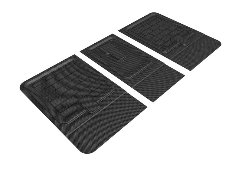 3D MAXpider 2023 Tesla Model Y 2nd Row Seatback Protector & Kagu Cargo Liner - Premium Black Car Accessories for Interior Protection | Perfect for Road Trips, Family Travel & Pet Owners