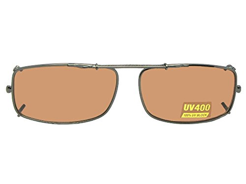 Pewter Non Polarized Amber Lens