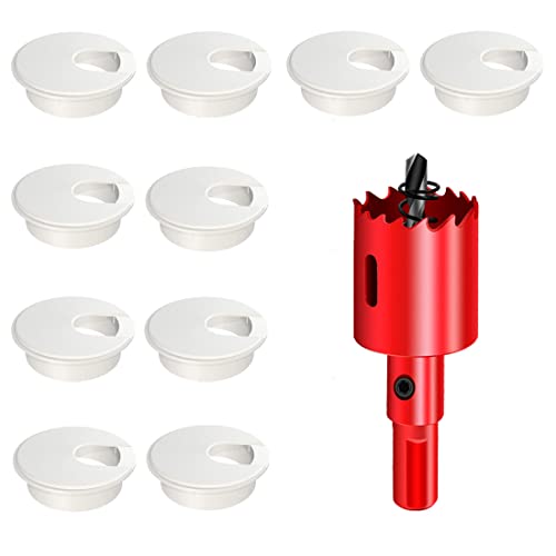 1-3/8 Inch_35mm White 10PCS
