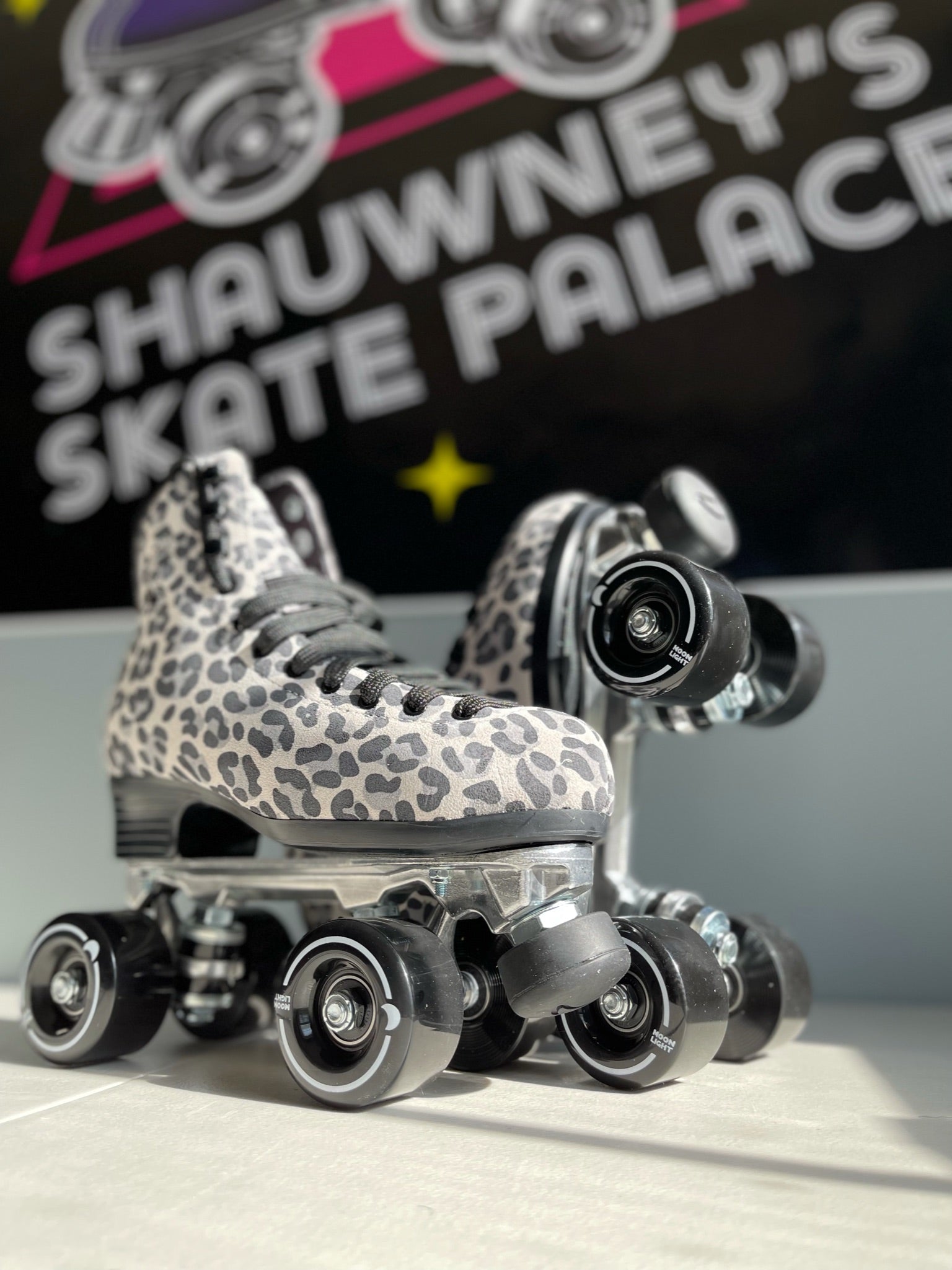 Moonlight Roller Skates - Premium Outdoor & Indoor Quad Skates for Women & Men - Perfect for Rink, Park, Street Skating & Fitness
