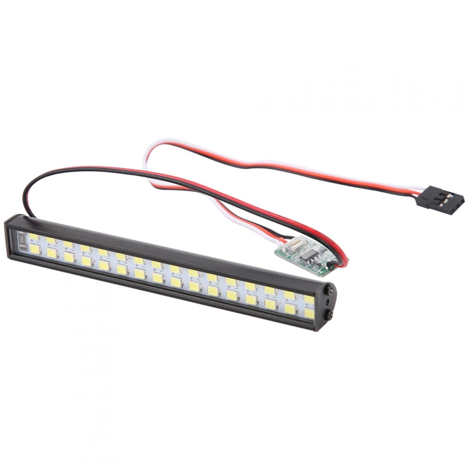 Niiyen 100mm Universal RC Crawler LED Light Bar - 32pcs Lamp Beads Roof Lamp Kit for RC Cars & Trucks - Perfect for Night Crawling, Off-Roading & Trail Adventures