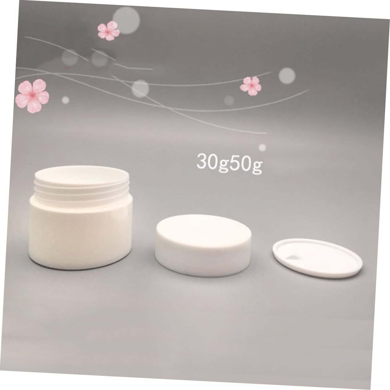 FOMIYES 6-Pack 15g Portable Mini Cream Bottles - Leak-Proof Travel Containers for Lotion, Serum & Samples | Perfect for Toiletries, Cosmetics & Skincare On-The-Go
