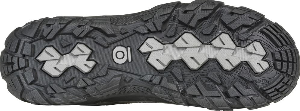 Oboz Sawtooth X Low Wide Men's Hiking Shoes - Lightweight & Durable Trail Footwear for Outdoor Adventures, Backpacking & Daily Wear