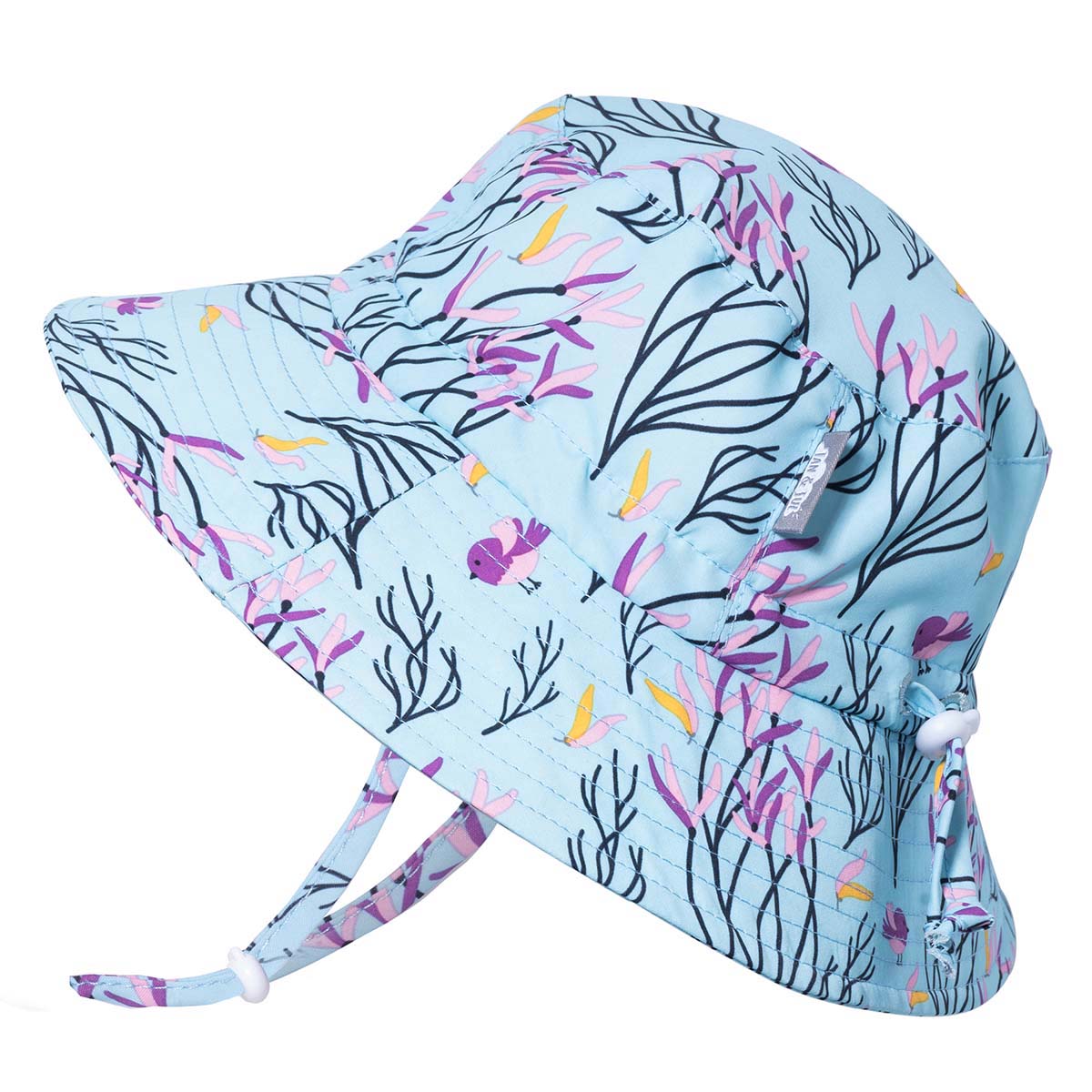 Jan & Jul Grow With Me Aqua Dry Bucket Hats for Babies & Toddlers - UV Protection Sun Hat for Outdoor, Beach, Pool & Summer Activities