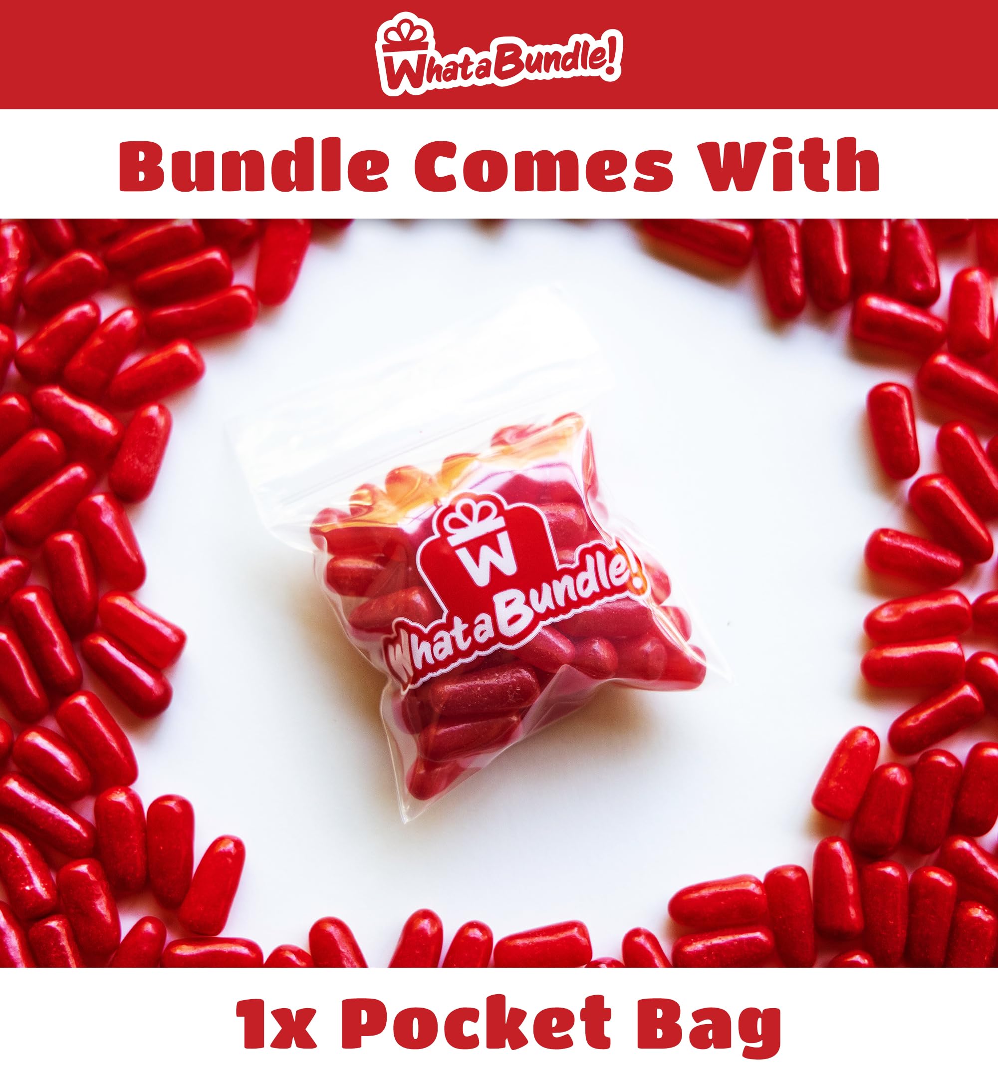 Hot Tamales Cinnamon Chewy Candy - 10lbs Bulk Pack of Spicy Cinnamon Candy - Resealable Bag for Freshness - Perfect for Parties, Movie Nights & Office Snacks