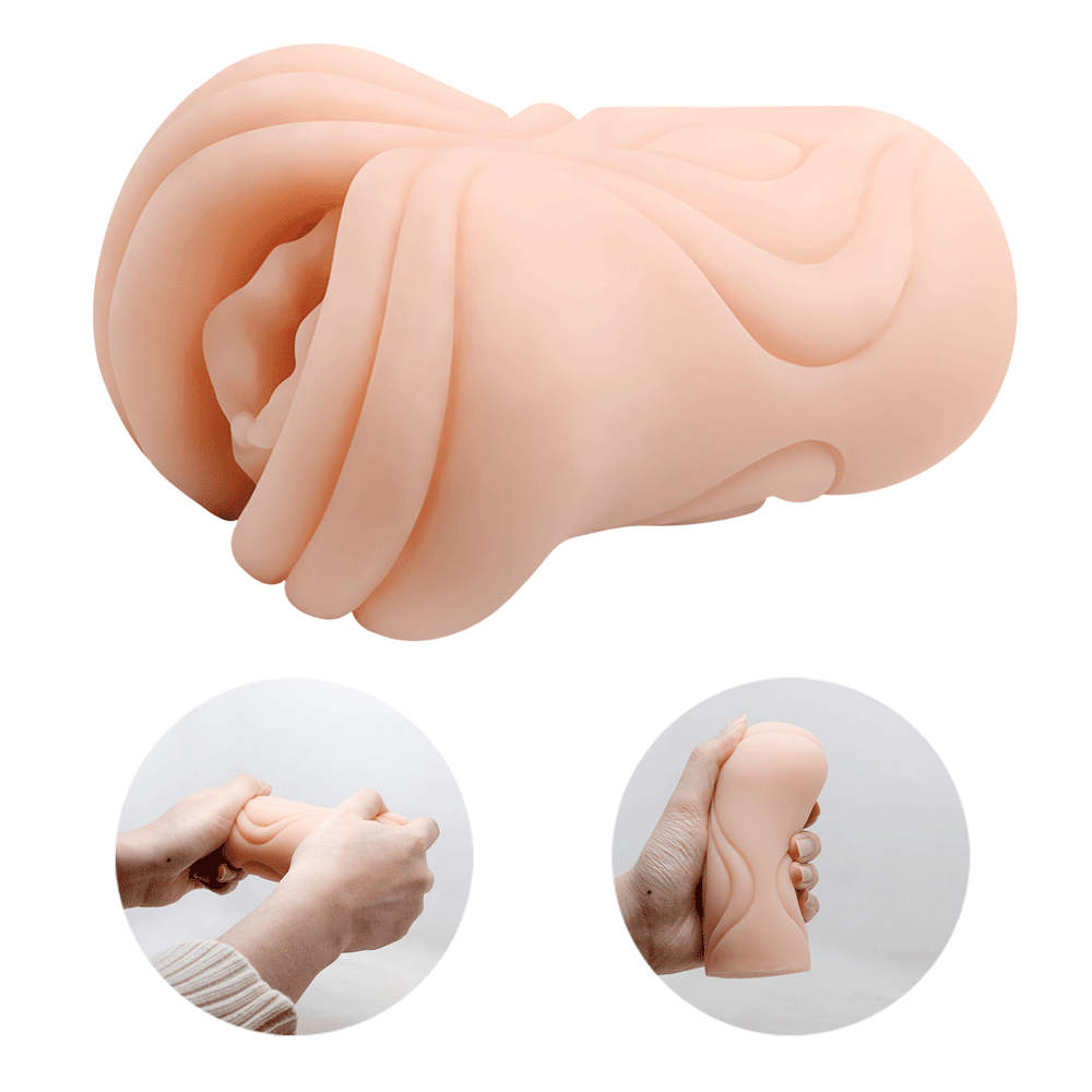 Crazy Bull Louise Male Masturbator - Realistic & Rechargeable Adult Toy for Men - Perfect for Solo Play & Couples Fun