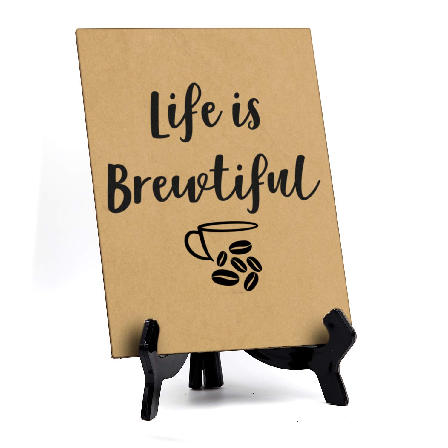 Brewtiful Coffee Novelty Sign 6x8