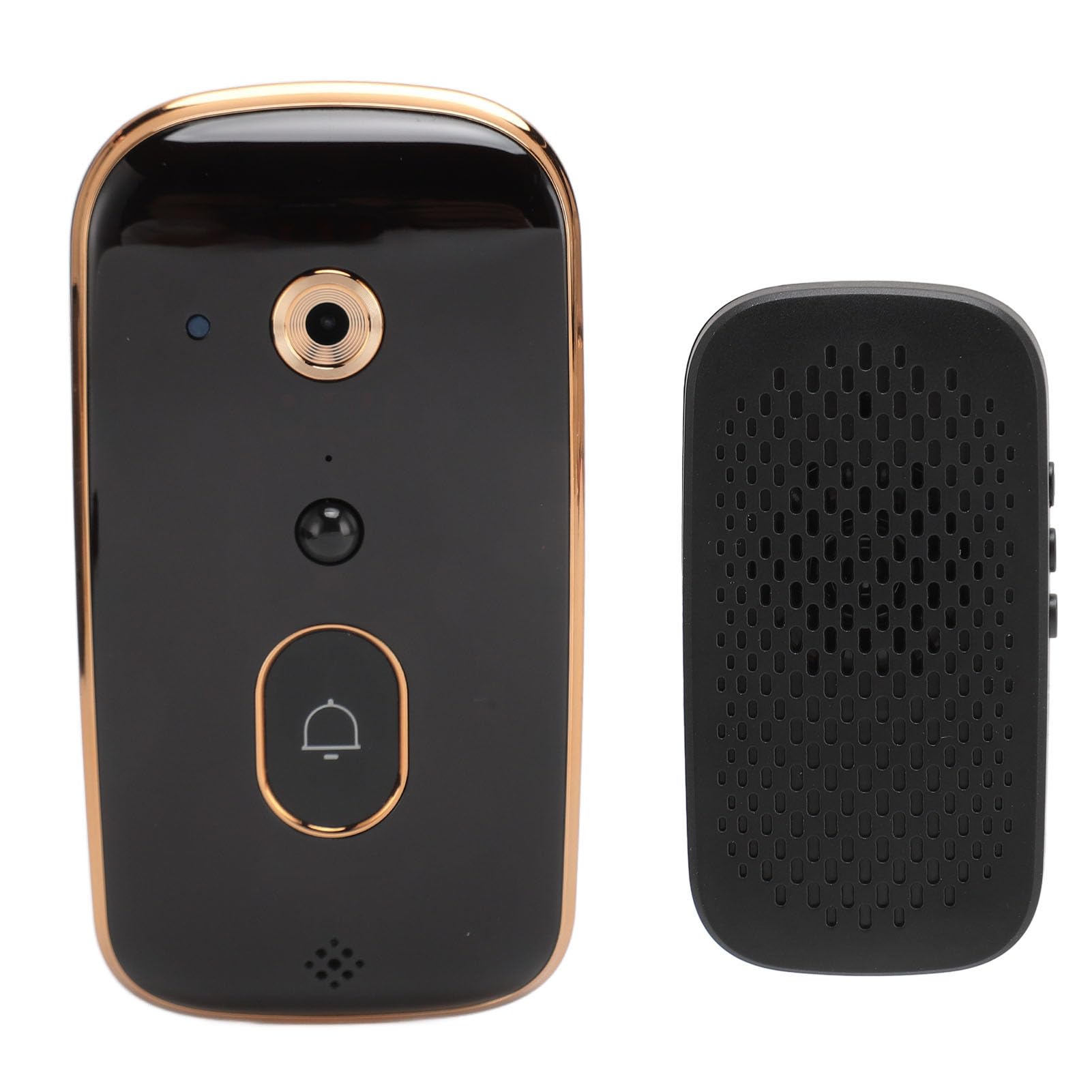 Cuifati Wireless Night Vision Doorbell Camera - 720p HD Video, 3600mAh Battery, 3-Hour Charge, Infrared Night Vision, Motion Detection, Wide Angle View - Perfect for Home Security & Smart Door Monitoring