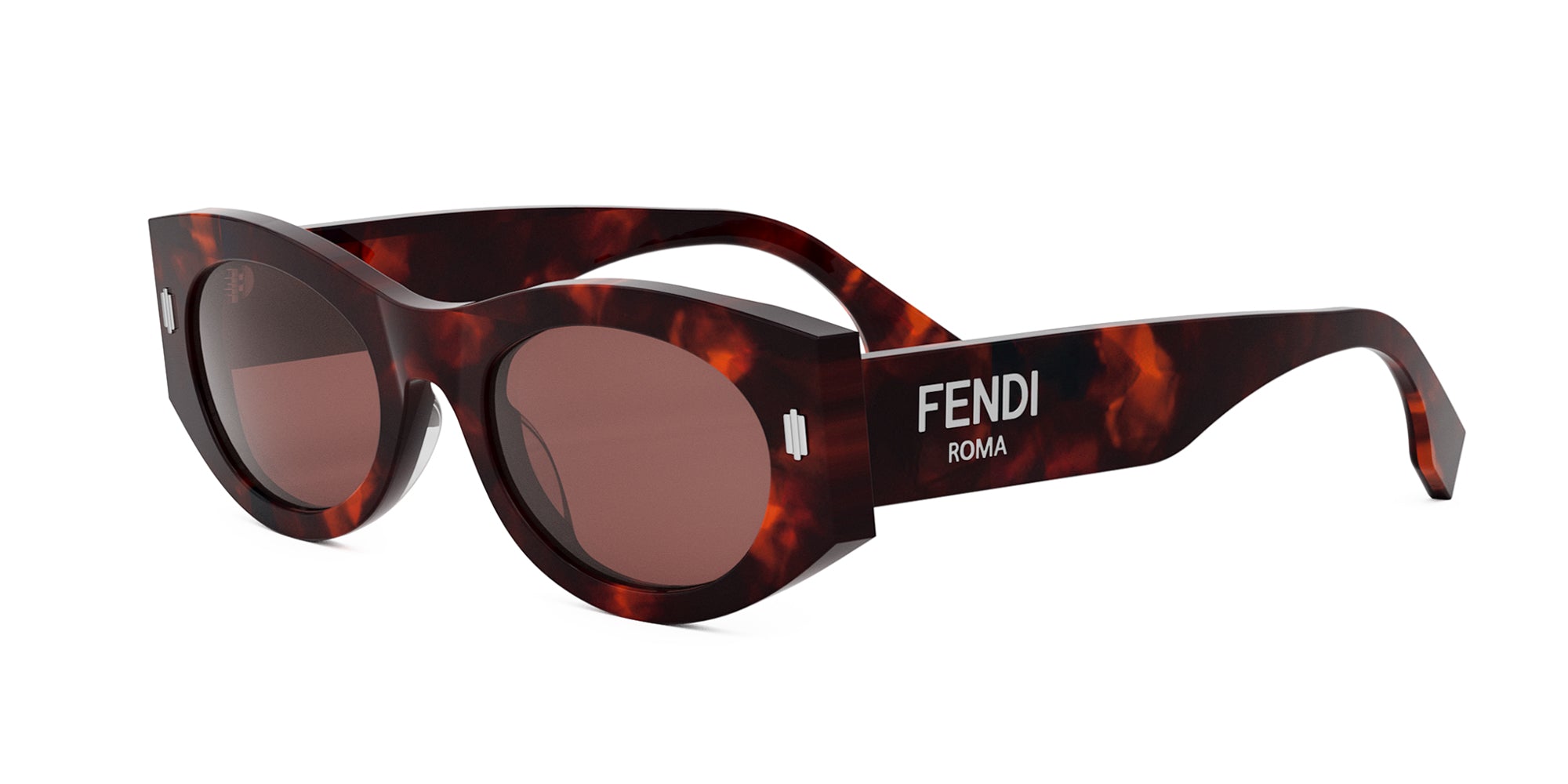 Fendi Roma FE40125I Sunglasses - Luxury Designer Shades for Women & Men - Perfect for Outdoor Activities, Travel & Fashion Accessories