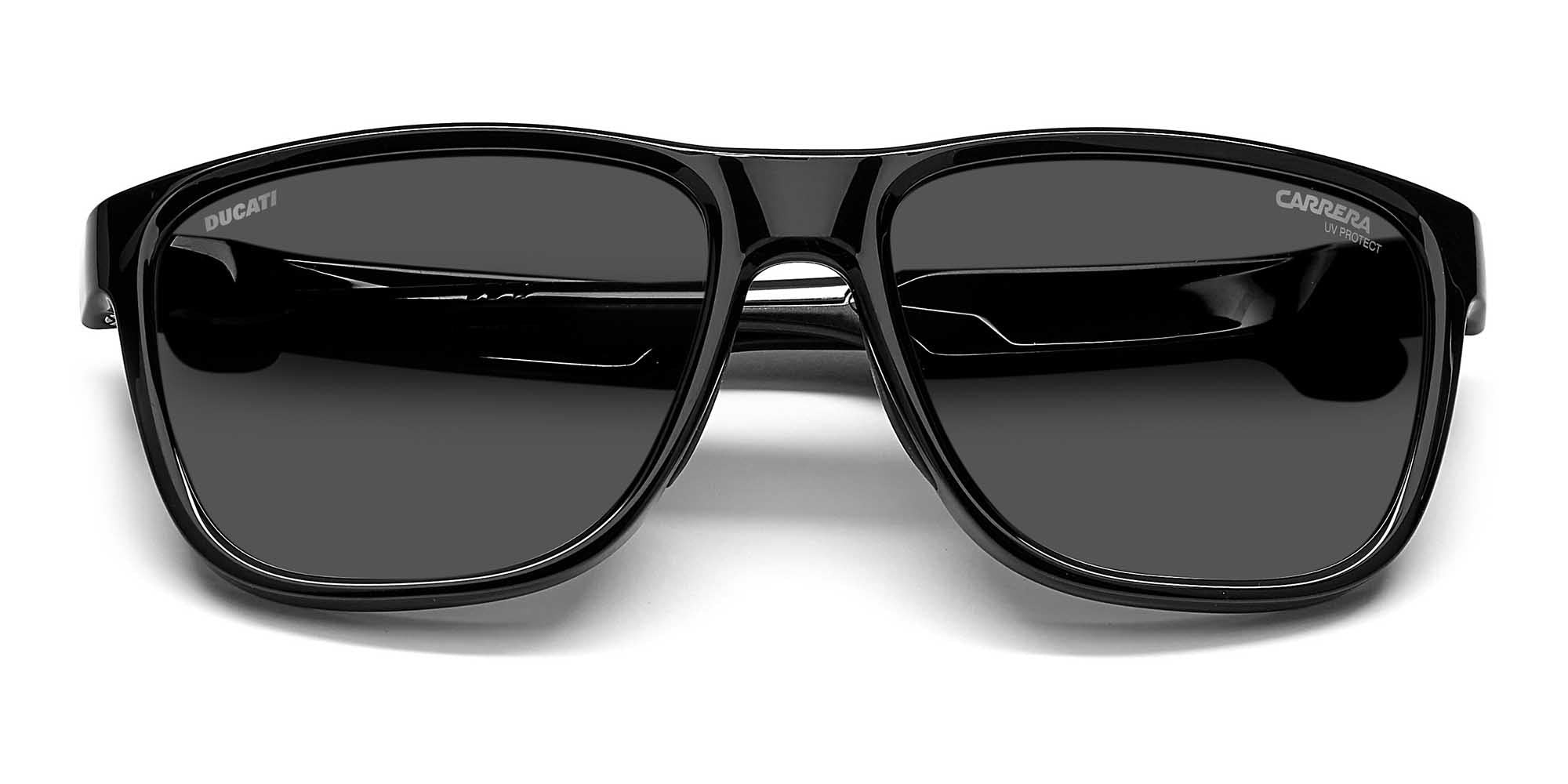 Ducati Carrera CARDUC 003/S Sunglasses - Motorcycle Racing Sunglasses for Men & Women - UV Protection Sport Shades for Cycling, Driving & Outdoor Activities